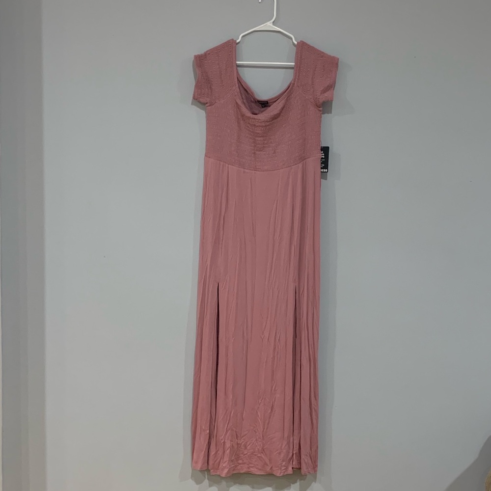 Express Pink Maxi Dress